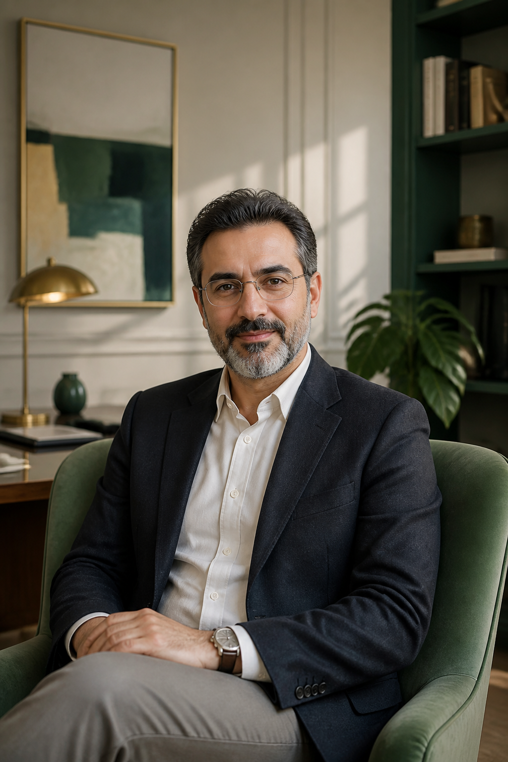 پرتره دکتر علی رضایی